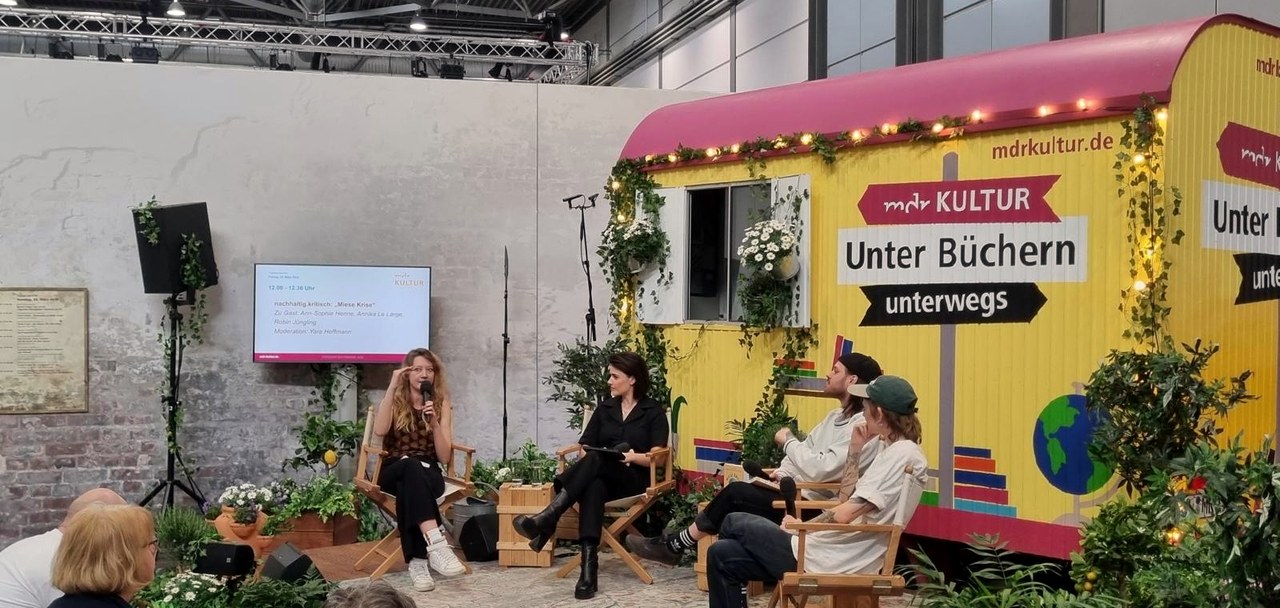 Ann-Sophie Henne auf der Leipziger Buchmesse 2024
